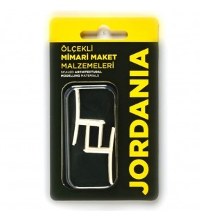 Jordania Sandalye Beyaz 1/025 2 Ad JE07-E3025-01 (Maket Ürünüdür)