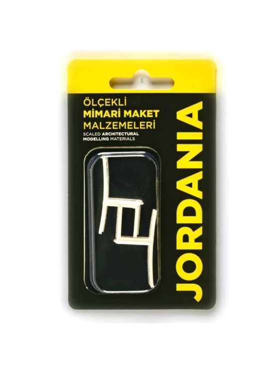 Jordania Sandalye Beyaz 1/025 2 Ad JE07-E3025-01 (Maket Ürünüdür)