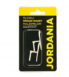 Jordania Sandalye Beyaz 1/025 JE07-E3025-02 (Maket Ürünüdür)