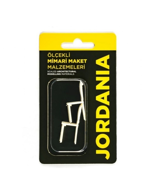 Jordania Sandalye Beyaz 1/025 JE07-E3025-02 (Maket Ürünüdür) Jordania Sandalye Beyaz 1/025 JE07-E3025-02 (Maket Ürünüdür)