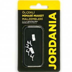 Jordania Sandalye Beyaz 1/100 JE07-E3100 (Maket Ürünüdür)