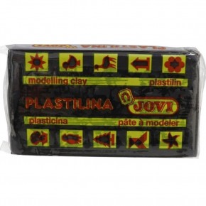 Jovi Oyun Hamuru Plaka 50 GR Siyah 70/15 (1 Adet)