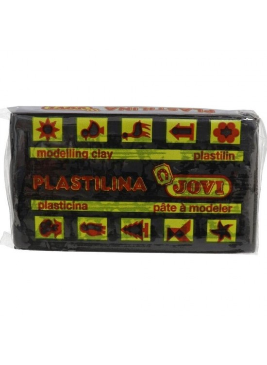 Jovi Oyun Hamuru Plaka 50 GR Siyah 70/15 (1 Adet)