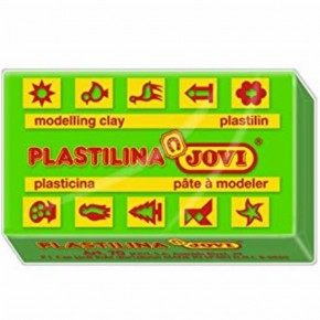 Jovi Oyun Hamuru Plaka 50 GR Açık Yeşil 70/10 (1 Adet)