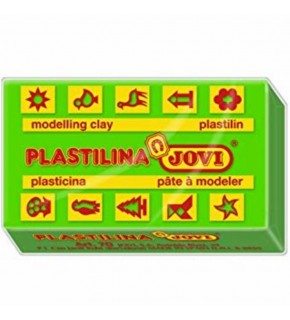 Jovi Oyun Hamuru Plaka 50 GR Açık Yeşil 70/10 (1 Adet)