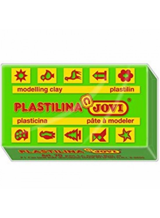 Jovi Oyun Hamuru Plaka 50 GR Açık Yeşil 70/10 (1 Adet)