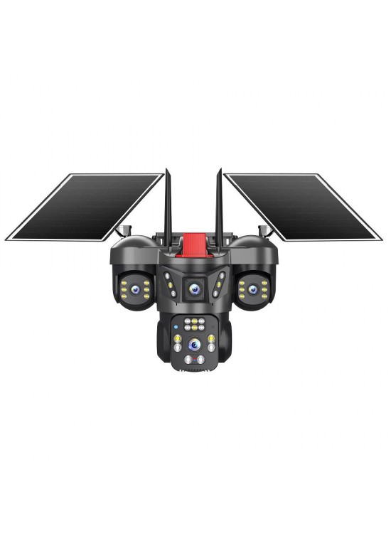 Joysee SW4 12Mp AOR 2x3.6mm 2x2.8mm 2 Solar+Wifi Dört Kamera 22IR+12Led PTZ Joysee SW4 12Mp AOR 2x3.6mm 2x2.8mm 2 Solar+Wifi Dört Kamera 22IR+12Led PTZ