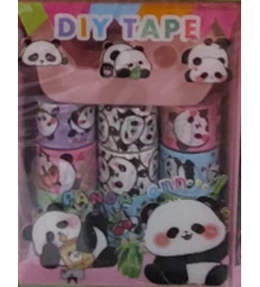 Joyz Desenli Dıy Bant Seti Panda 4/S Jy-0017-05