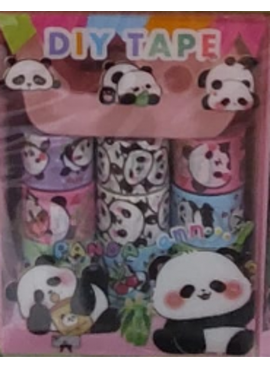 Joyz Desenli Dıy Bant Seti Panda 4/S Jy-0017-05