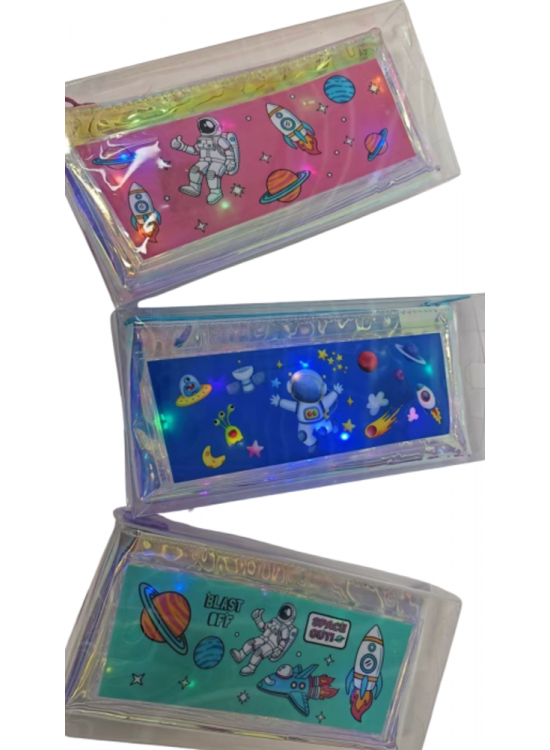 Joyz Işıklı Desenli Kalem Kutu Astronot 3/S Jy-0029-02 Joyz Işıklı Desenli Kalem Kutu Astronot 3/S Jy-0029-02