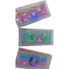 Joyz Işıklı Desenli Kalem Kutu Unicorn 3/S Jy-0029-03