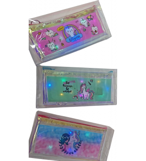Joyz Işıklı Desenli Kalem Kutu Unicorn 3/S Jy-0029-03