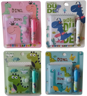 Joyz Kalemli Mini Defter Dinazor 2/S Jy-0032-03