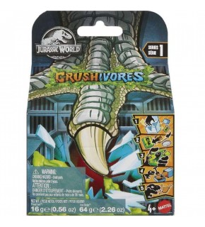 Jurassıc World Crushivores Serisi - Sürpriz Aksesuarlı Figürler