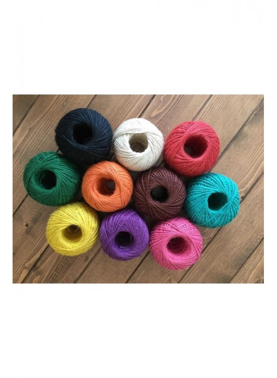 Jüt İpi Renkli 100Gr İ3234(1 Adet)