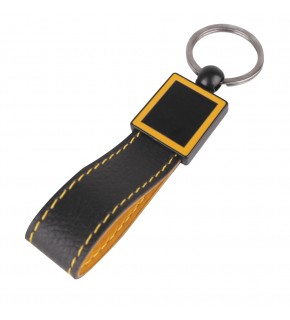 KAÇKAR SARI DERİ ANAHTARLIK