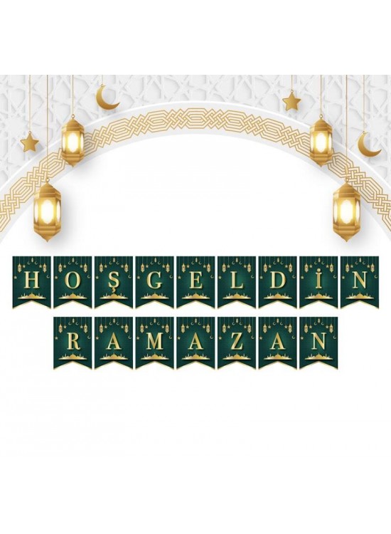 Kağıt Flama Kırlangıç Model Hoşgeldin Ramazan Kağıt Flama Kırlangıç Model Hoşgeldin Ramazan