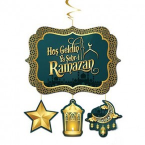 Kağıt Kapı Süsü Ramazan
