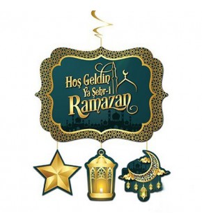 Kağıt Kapı Süsü Ramazan