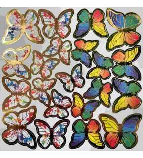Kağıt Süs Sarkan Kelebek 2 Metre
