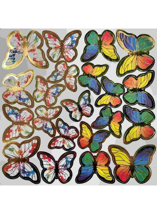 Kağıt Süs Sarkan Kelebek 2 Metre