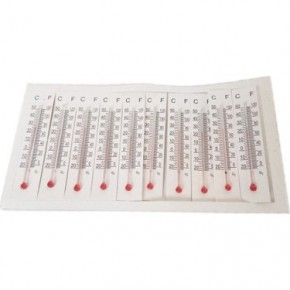 Kağıt Termometre Yapışkanlı Küçük  (1 Adet)