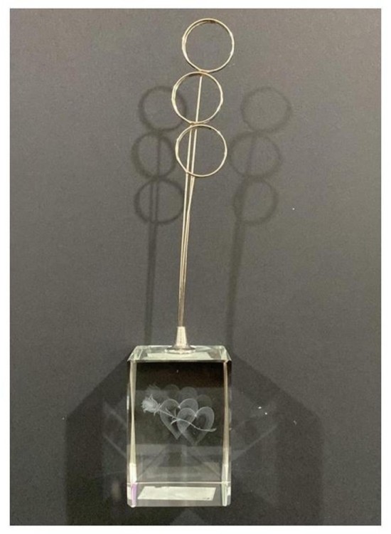 Kakosan Kart Tutucu Kristal No:3 4x6 CM Kakosan Kart Tutucu Kristal No:3 4x6 CM