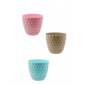 Kaktüs Kozalak Yuvarlak Saksı ALY-122