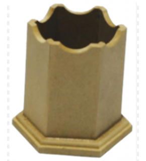 Kalemlik Altıgen 11x11cm 26971