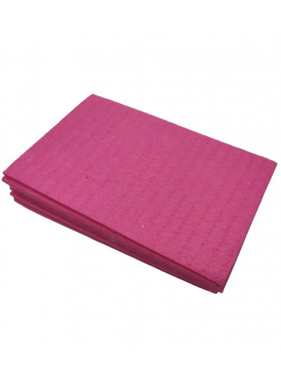 Kalın Keçe 13X19 (A5) 500Gr Pembe 10 Adet