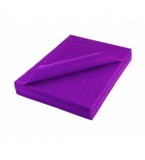 Kalın Keçe 20X30 Mor 500Gr 10 Adet K3794