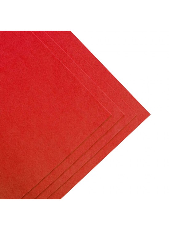 Kalın Keçe 50X70 5 Li Kırmızı  K3731