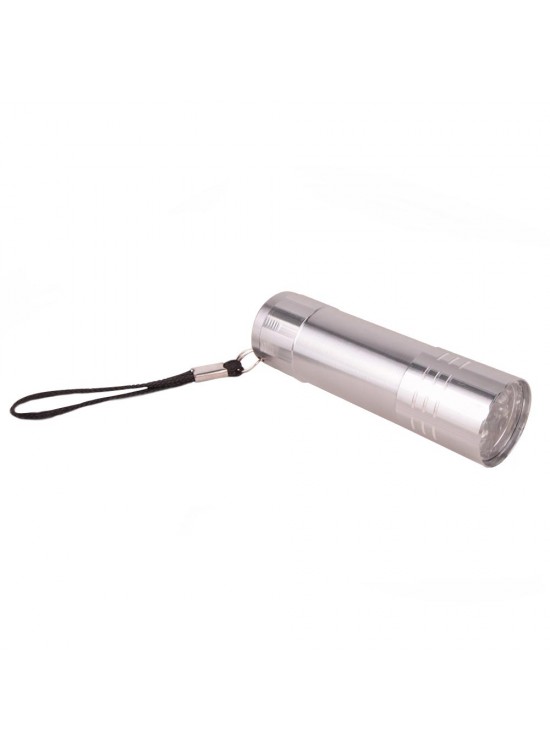 KANARYA GÜMÜŞ 9 LED EL FENERİ KANARYA GÜMÜŞ 9 LED EL FENERİ
