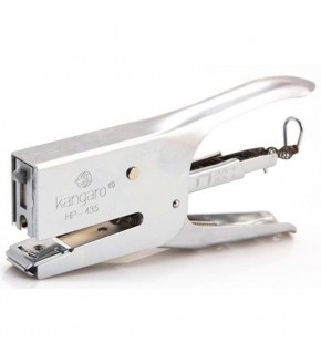 Kangaro Pens Tipi Zımba Makinesi 24/6 Metalik Gri HP-435