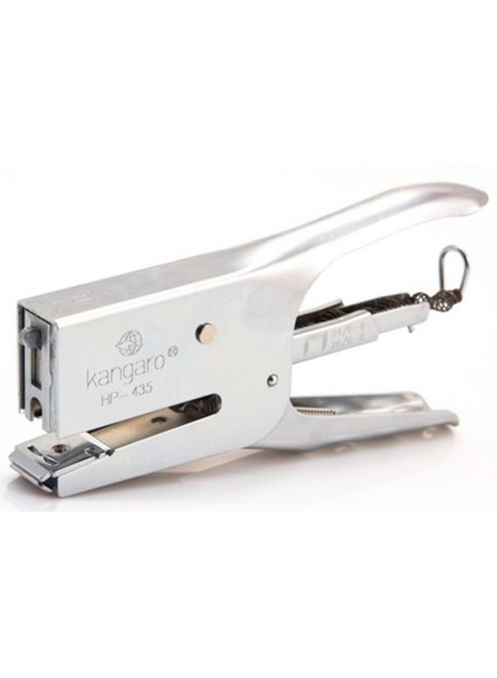 Kangaro Pens Tipi Zımba Makinesi 24/6 Metalik Gri HP-435