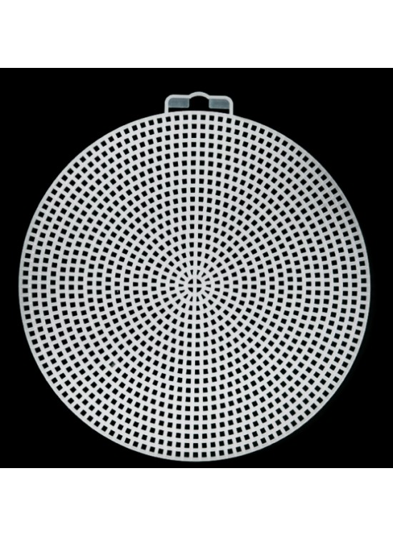 Kanvas Çanta Plastik  Yuvarlak 15Cm