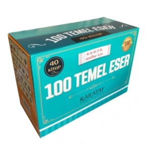 Karatay 100 Temel Eser 40 Kitap 4-5-6. Sınıf