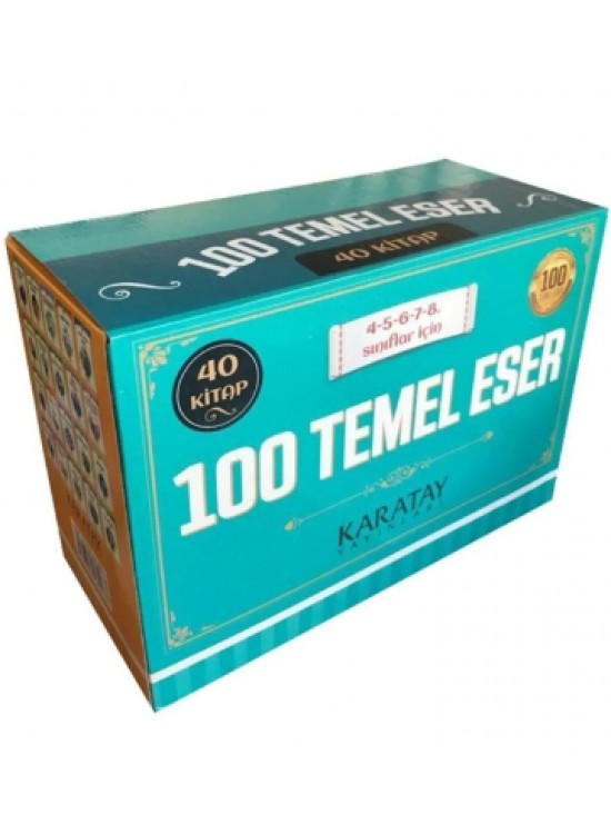 Karatay 100 Temel Eser 40 Kitap 4-5-6. Sınıf