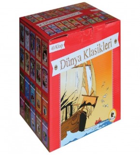 Karatay Dünya Klasikleri Kırmızı Set 40 Kitap