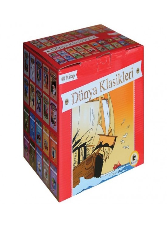 Karatay Dünya Klasikleri Kırmızı Set 40 Kitap Karatay Dünya Klasikleri Kırmızı Set 40 Kitap