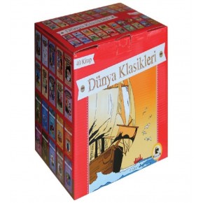 Karatay Dünya Klasikleri Kırmızı Set 40 Kitap