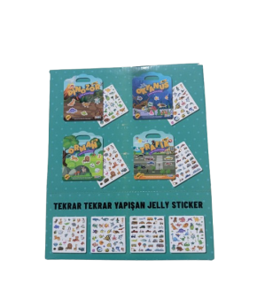 Karatay Jel Display Sticker Defteri (1 Adet)