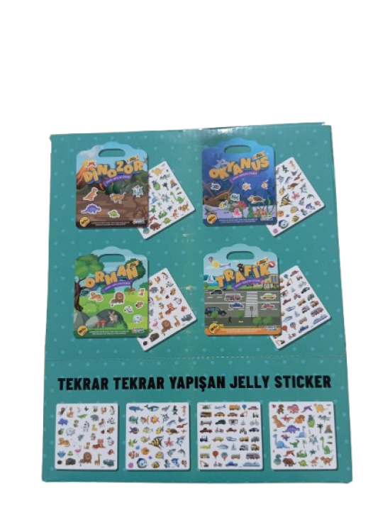 Karatay Jel Display Sticker Defteri (1 Adet) Karatay Jel Display Sticker Defteri (1 Adet)