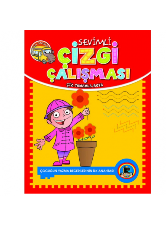 Karatay Sevimli Çizgi Çalışması 48 Yp (6 Lı Set)