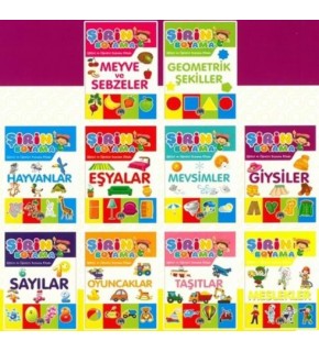 Karatay Şirin Boyama 16 Sayfa (1 Adet)