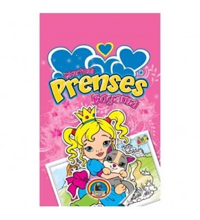 Karatay Stickerli Prenses Boyama Kitabı 16sf (1 Adet)