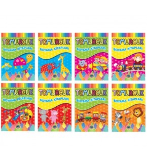 Karatay Tomurcuk Boyama 48 Sayfa (1 Adet)