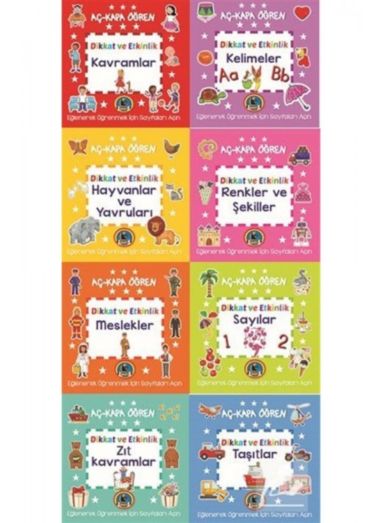 Karatay Yayınları Aç Kapa Öğren (1 Adet)