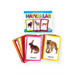 Karatay Yayınları Bak Öğren Kartları Hayvanlar