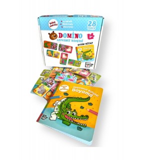 Karatay Yayınları Bebek Akademisi Domino Hayvanat Bahçesi